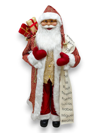 Santa Navideño con Luces y Música 150 cm
