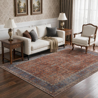 Alfombra Lavable Karachi Diseño 9 140x200 cm Estampada