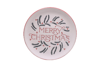 Plato Merry Christmas 23X23X2Cm 098