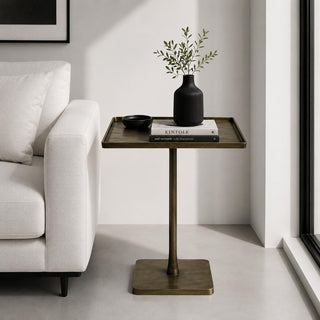 Mesa Metal Lateral 35X35X56Cm