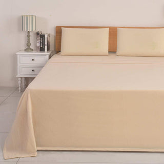 Juego de Sábanas Polar Térmico Chantilly 1.5 Plazas Beige