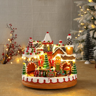 Villa Candy Luz/Musica 26X26X25Cm Df67056