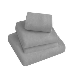 Juego de Sábanas Polar Térmico Chantilly 2 Plazas Gris Plata