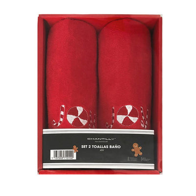 Set 2Pcs Toallas Joy 28X43Cm #1