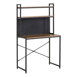 Escritorio Industrial con Repisas 84x50x148,5 cm