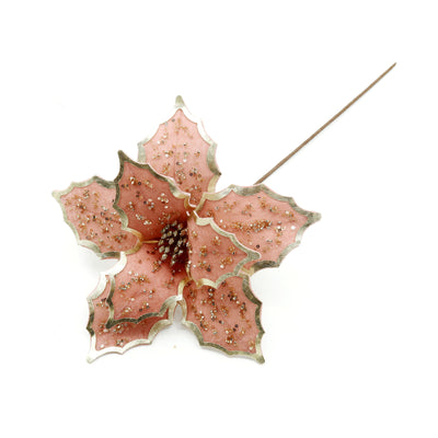 Flor Navideña #2 50X30Cm 113