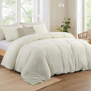 Funda Plumón 100% algodón 270X240Cm crudo