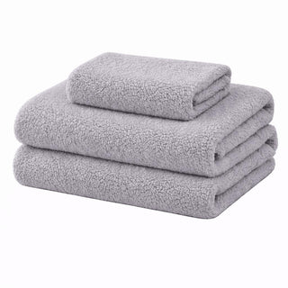 Juego de Sábanas Sherpa Extra Cálido Chantilly 1.5 Plazas Gris Plata