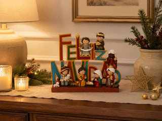 Nacimiento Feliz Navidad 22Cm