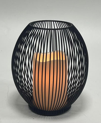 Candelabro C/Vela Led #33 16,5X16,5X18Cm 13M