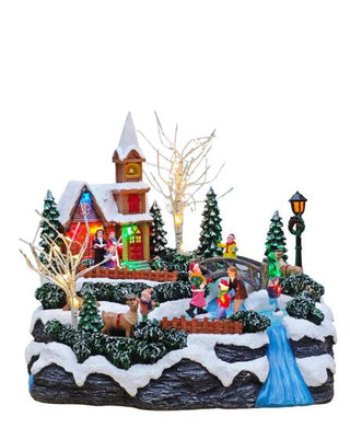 Villa Luz Y Musica 28,5X24X24,5Cm