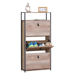 Closet Abierto Industrial con Repisas 90x40x167 cm