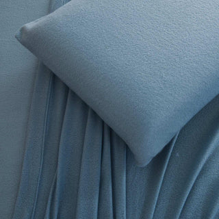 Juego de Sábanas Polar Térmico Chantilly 1 Plaza Azulado