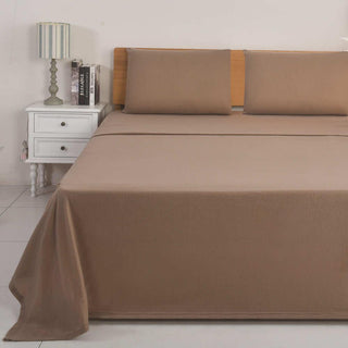 Juego de Sábanas Polar Térmico Chantilly 2 Plazas Visón