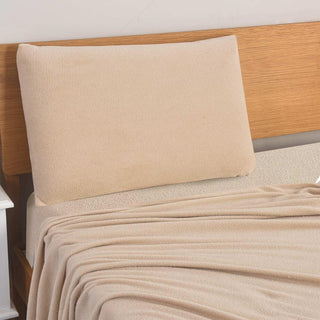 Juego de Sábanas Coral Fleece Ultra Suave Chantilly 1.5 Plazas Beige