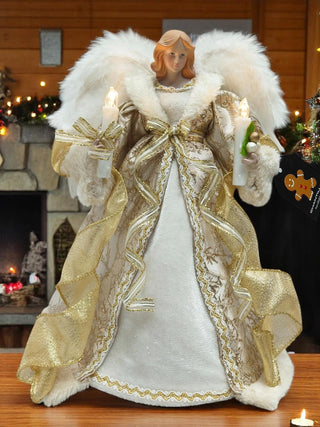 Angel Vest C/Luz Alas Metal #78 40Cm 73A