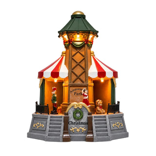 Parque Navideño C/Luz 15,6X15X20,5Cm