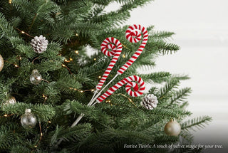Adorno Bastón de Caramelo Navideño 58 cm