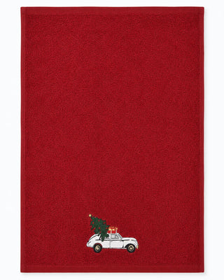 Set Toalla Y Dispensador Auto Navideño