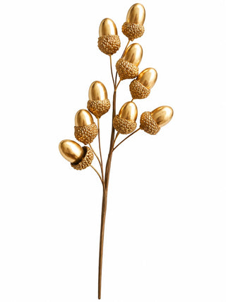 Rama Decorativa Avellanas Doradas 25 cm