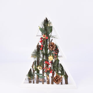 Deco Mad Led Arbol C/Esferas Doradas 35X5X44,5Cm 5