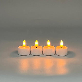 Set 4 Velas Led C/Pilas 3,8X4,5Cm 8026 #14