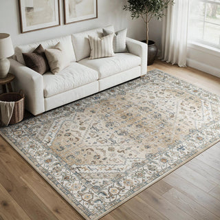 Alfombra Lavable Karachi Diseño 17 140x200 cm Estampada