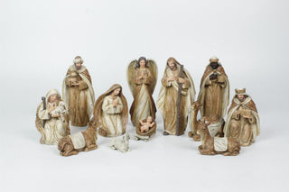 Nacimiento Rust 12Pzas 20Cm Ylh023A