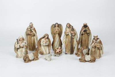 Nacimiento Rust 12Pzas 20Cm Ylh023A