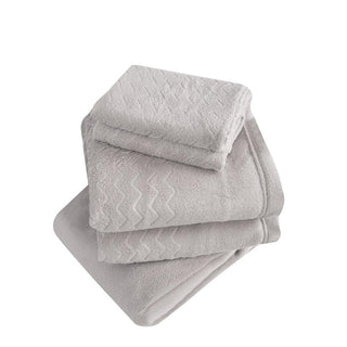 Juego de Sábanas Coral Fleece Ultra Suave Chantilly 1.5 Plazas Gris Plata