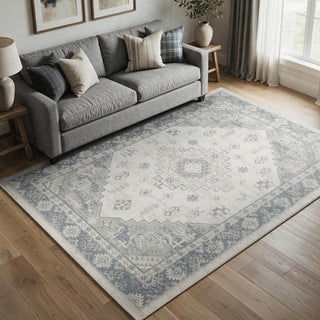 Alfombra Lavable Karachi Diseño 19 140x200 cm Estampada