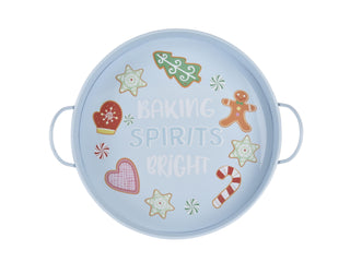 Bandeja Navideña Baking Spirits Metal 35,5 cm