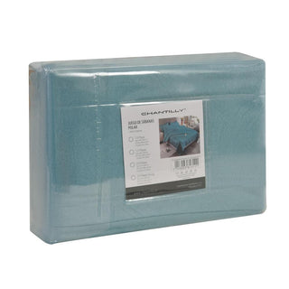 Juego de Sábanas Polar Térmico Chantilly King Turquesa