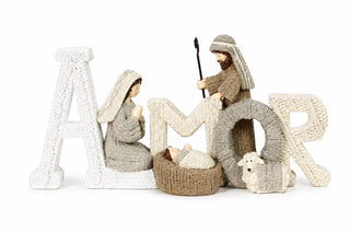 Sagrada Familia Amor Decorativa 25 cm