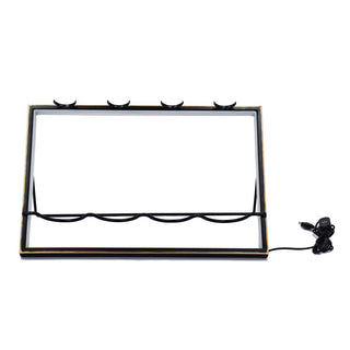 Cava para Vinos con Luz LED USB de Fierro 28 cm