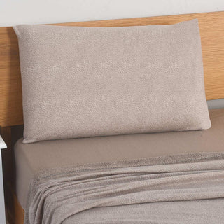 Juego de Sábanas Estampado Polar Térmico Chantilly 2 Plazas Visón