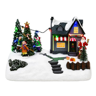 Villa Luz Y Musica 20,2X13,5X13Cm