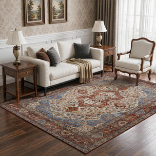 Alfombra Lavable Karachi Diseño 2 140x200 cm Estampada