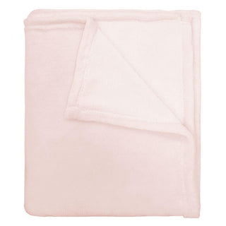 Manta Coral Fleece Ultra Suave Chantilly 125x150 cm Rosado