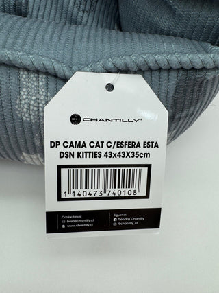 Cama Cat C/Esfera Esta Dsn Kitties 43X43X35Cm