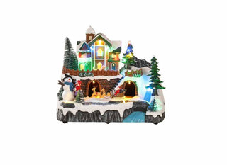 Villa Luz/Musica 22,5X15X19Cm Df67139