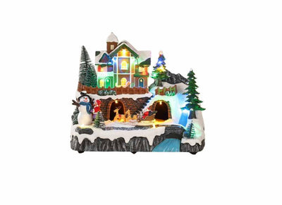 Villa Luz/Musica 22,5X15X19Cm Df67139