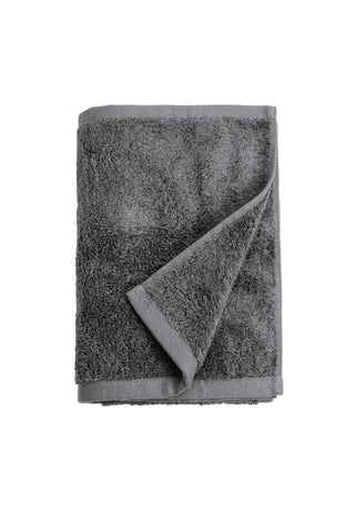 Toalla Bamboo + Algodón 600 GSM 70x140 cm Gris Liso