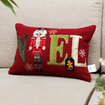 Funda Cojin Bord Noel Cascanuez 35X50Cm
