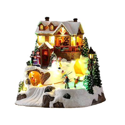 Villa Luz/Musica 24X23,5X24,5Cm Df67157