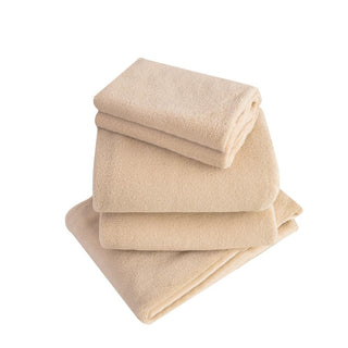 Juego de Sábanas Coral Fleece Ultra Suave Chantilly 2 Plazas Beige