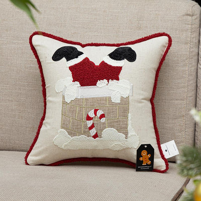 Funda Cojin Bord Piernas Santa 40X40Cm