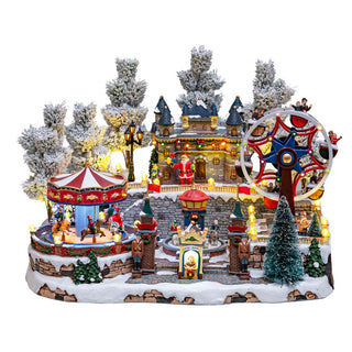 Villa Gde Musica Y Luz Mov 48X38X32Cm