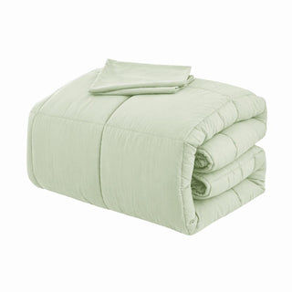 Plumón 2 Plazas Reversible Verde| Microfibra Hipoalergénica Chantilly