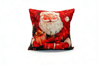Funda Cojín Santa Claus Rojo 40x40 cm